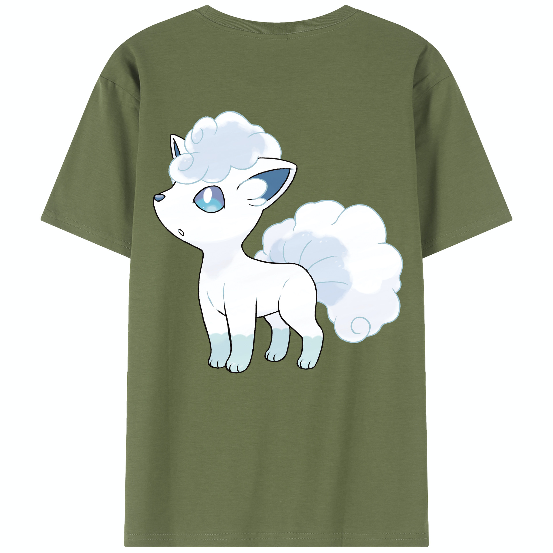 （画像用） ポケットモンスター Pokémon 綿100％半袖Tシャツ（背面プリント）